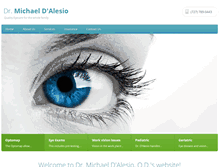 Tablet Screenshot of drdalesio.com